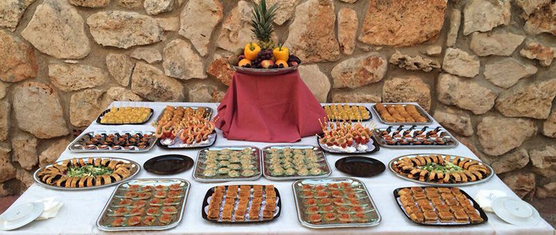 Aperitivos de Catering Layra